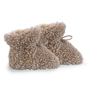 7AM Enfant - Teddy Booties - Oatmeal - 12-24m