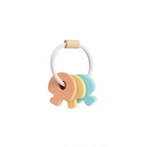Baby Key Rattle - Pastel