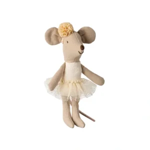 Ballerina mouse, Little sister - Off white