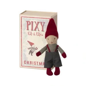 Christmas Pixy Elf in Matchbox