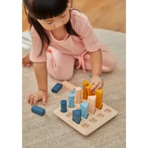 Geometric Peg Board - Orchard