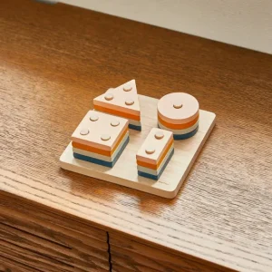 Geometric Sorting Board - Orchard