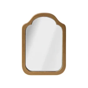 Miniature Gold Mirror