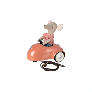 Mouse Car - Coral