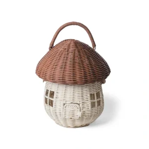 Mushroom House Basket