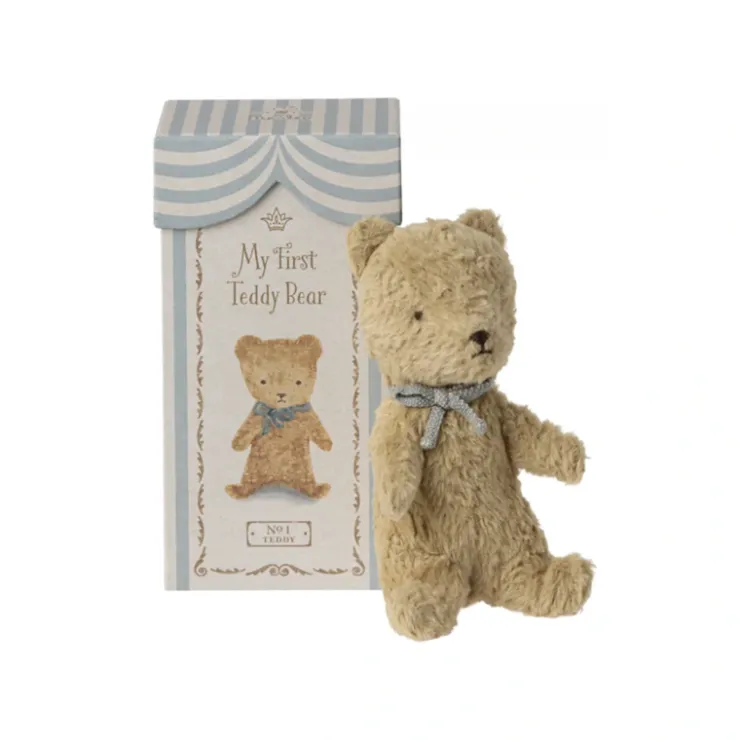 My First Teddy - Sand/Blue