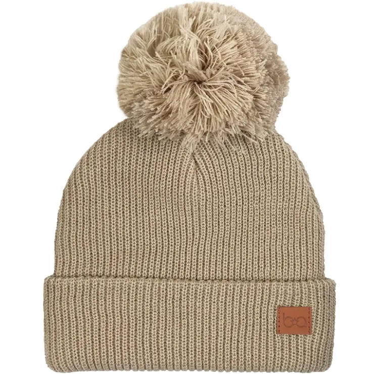 PomPom Toque Beige
