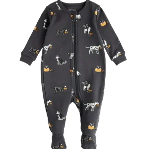 Pyjama charcol imprim d'animaux effrayants - Halloween - Petit Lem