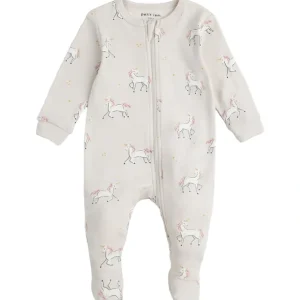 Pyjama crme imprim Licorne - Petit Lem