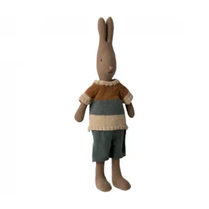 Rabbit, Size 2 - Shirt & Shorts Brown