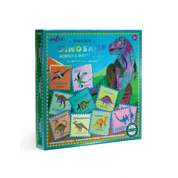Shiny Dinosaur Memory and Matching Game