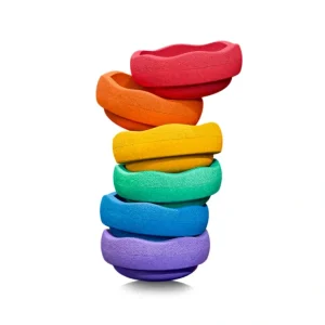 Stapelstein Original 6pc - Rainbow Classic