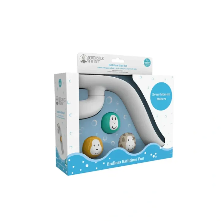 White Bathtime Slide Set